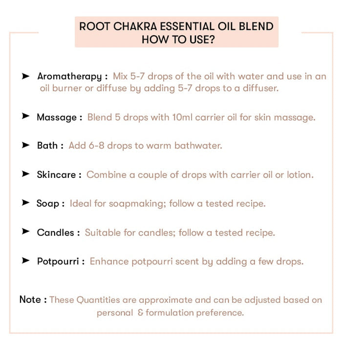 How to Use Root Chakra Essential Oil Blend