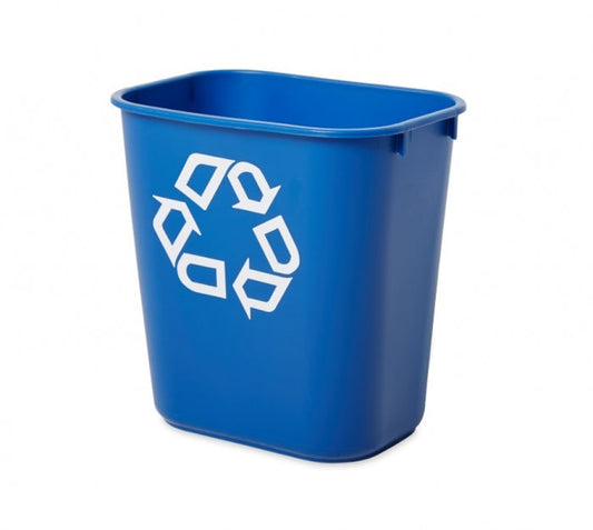 Rubbermaid Deskside 2955 Wastebasket Recycling Small