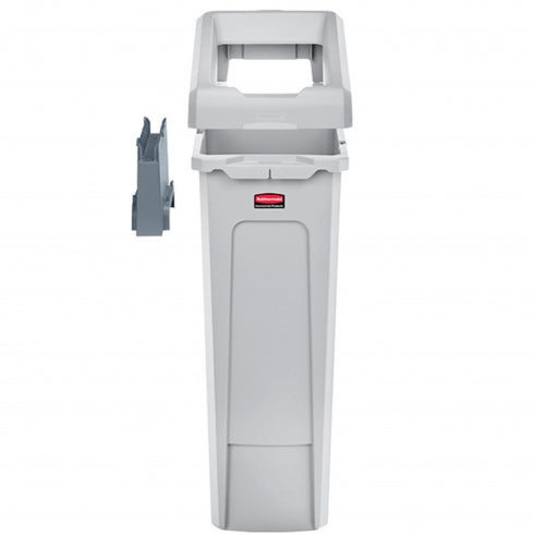 Rubbermaid Slim Jim Recycling Station 2007913 Starter Kit 87L