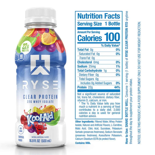 RYSE: Clear Whey Protein RTD