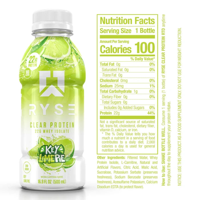 RYSE: Clear Whey Protein RTD