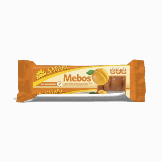 Safari Mebos Croquette 250g pack of sweet tangy sun-dried apricot snacks
