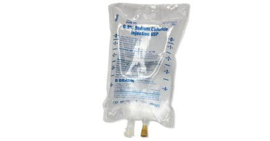 Saline Solution Sterile Bag - 0.9% NACL (500ml)