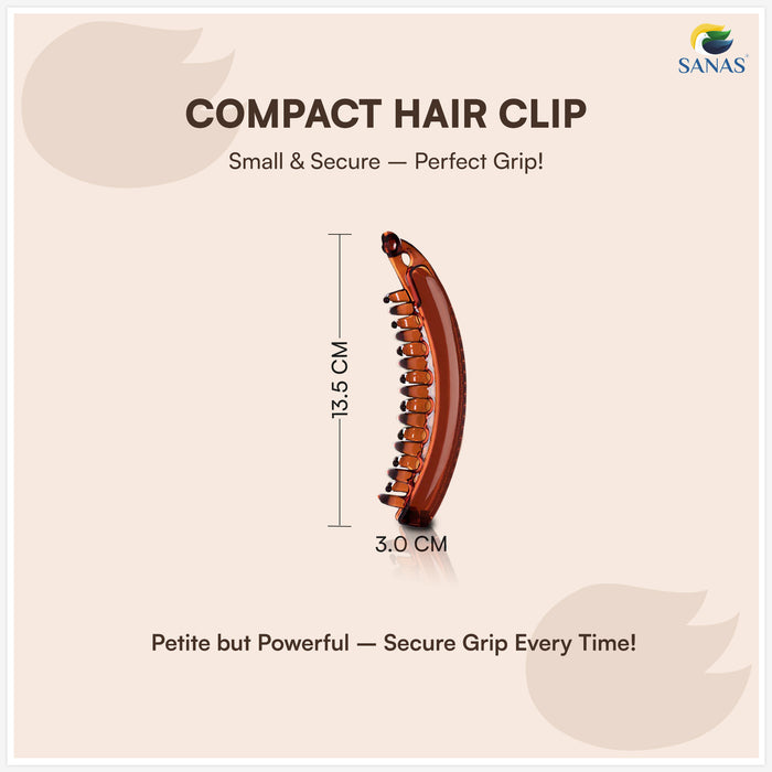 Durable acrylic banana hair clips hair accessories for women