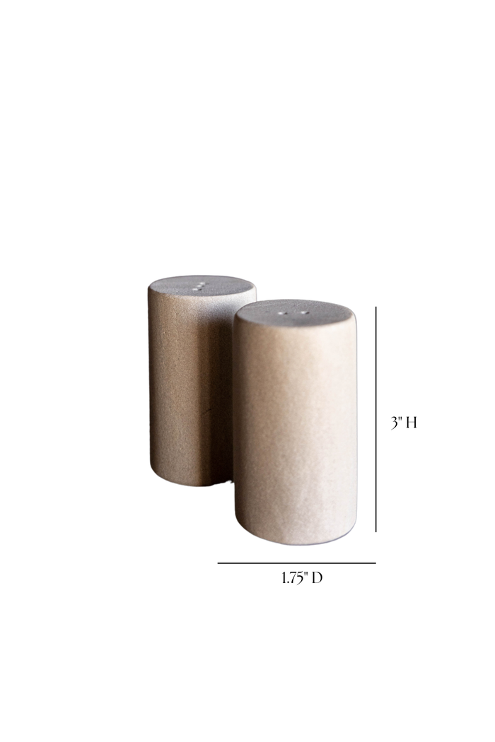 Sandstone Salt & Pepper Shakers - Magnolia Lane co. Home + Garden + Gift