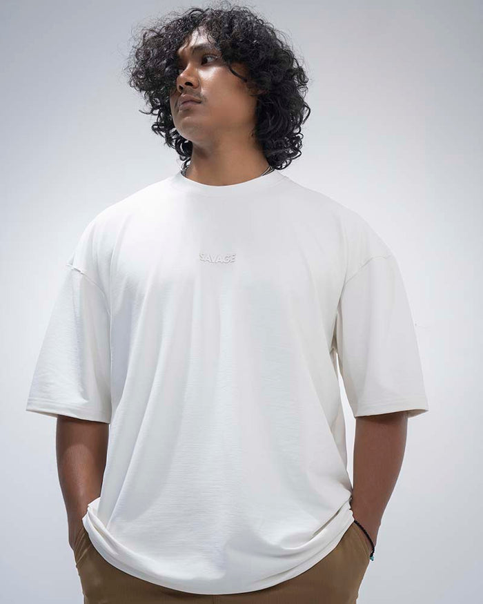 SAVAGE OVERSIZED GRAPHIC T - SHIRT