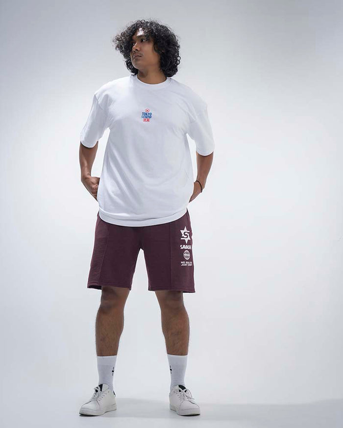 SAVAGE OVERSIZED GRAPHIC T - SHIRT