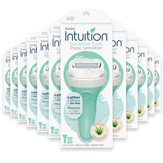 Schick Intuition Sensitive Care Razor - 1 Pack - 16 Pack
