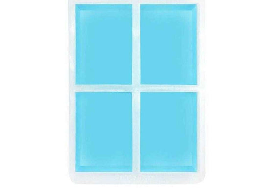Silicone Soap Mold - Rectangle Silicone Mold - Crafter's Choice 1601