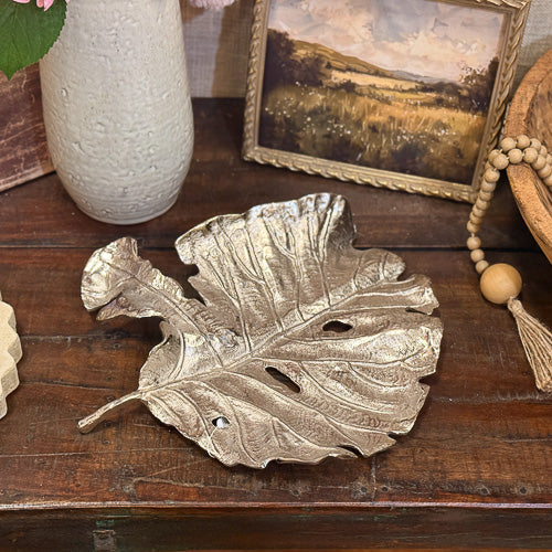 Silver Leaf Tray