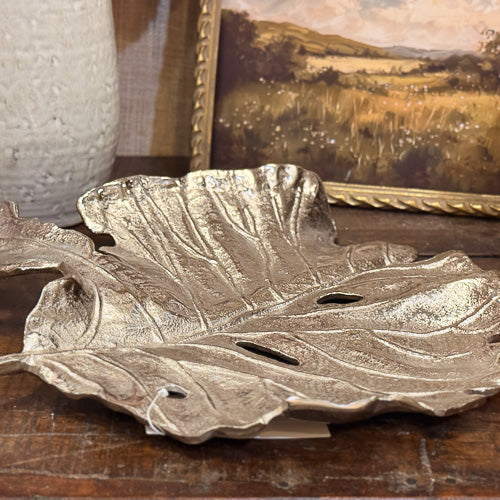 Silver Leaf Tray