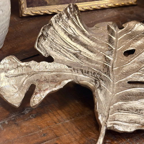 Silver Leaf Tray