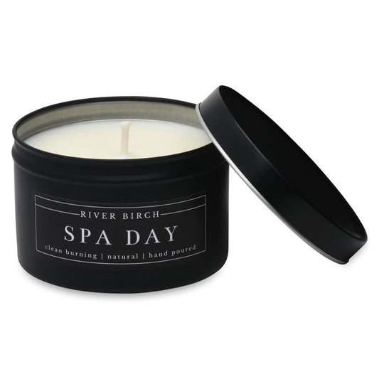 Spa Day - 8 oz Black Tin