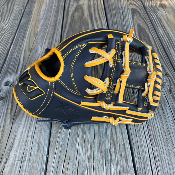 SPECIAL! IKJ 11.5" I-Web BLACK AND GOLD, USA Steerhide (Pro Fit)