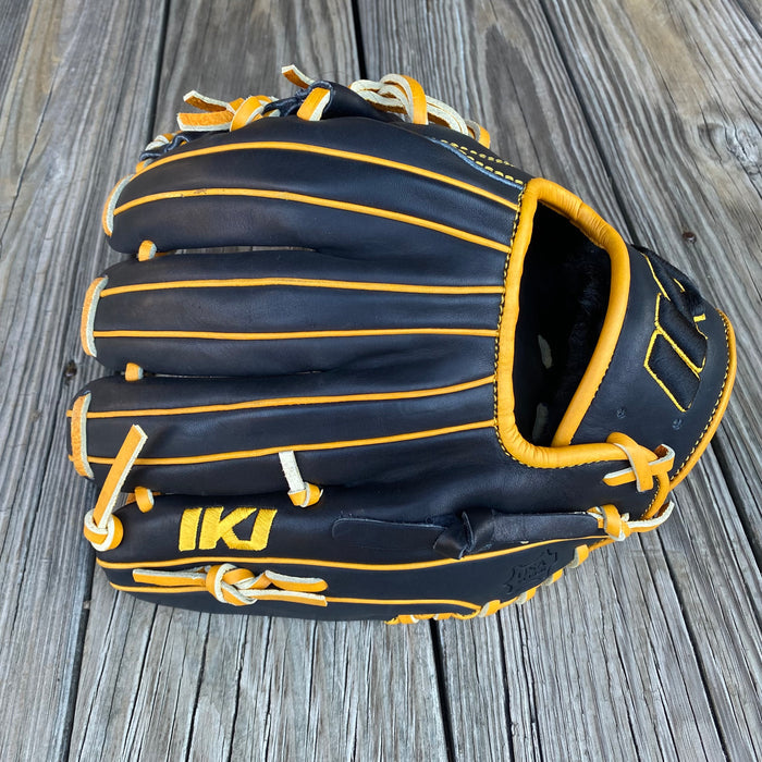 SPECIAL! IKJ 11.5" I-Web BLACK AND GOLD, USA Steerhide (Pro Fit)