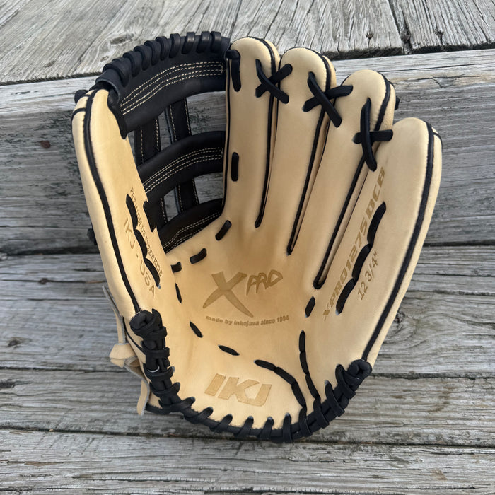 SPECIAL! IKJ 12.75" H-Web CAMEL AND BLACK, USA Steerhide (Pro Fit)