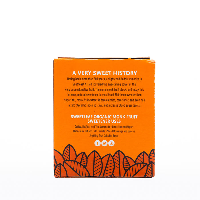 Sweetleaf Organic Monkfruit Granular Sweetener 40 Packs 32g