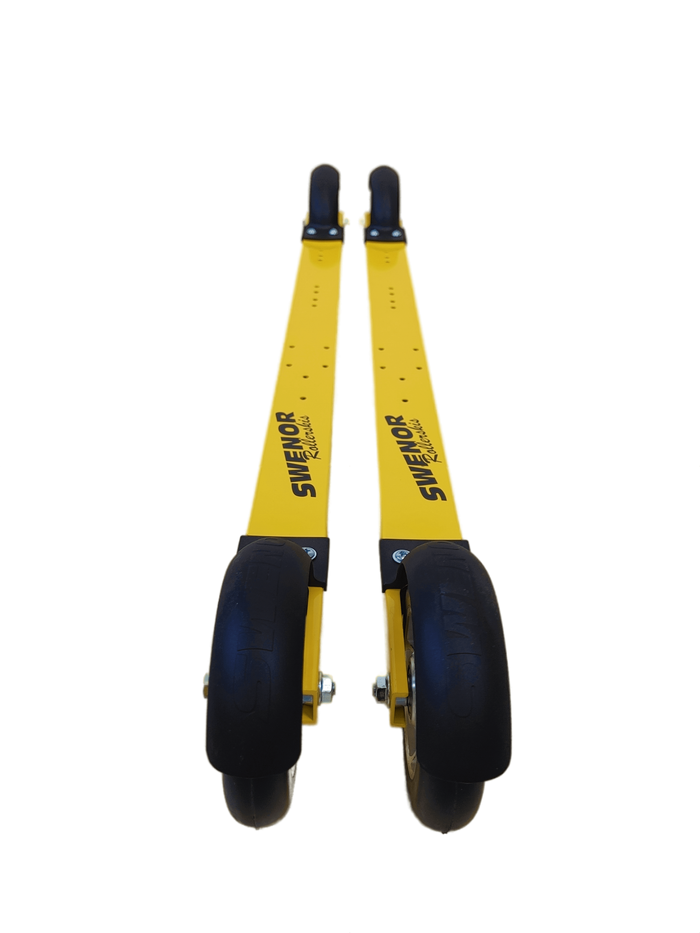 A product picture of the Swenor Skate Long Aluminium Rollerskis