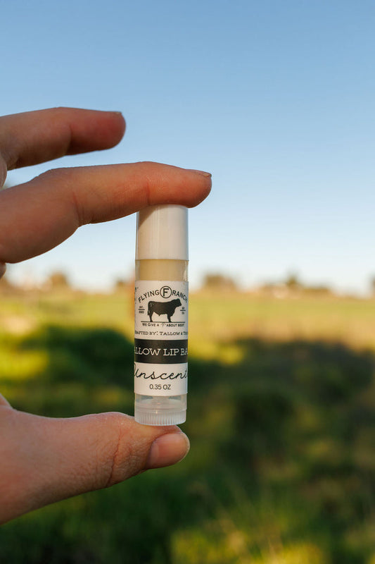 Tallow Unscented Lip Balm