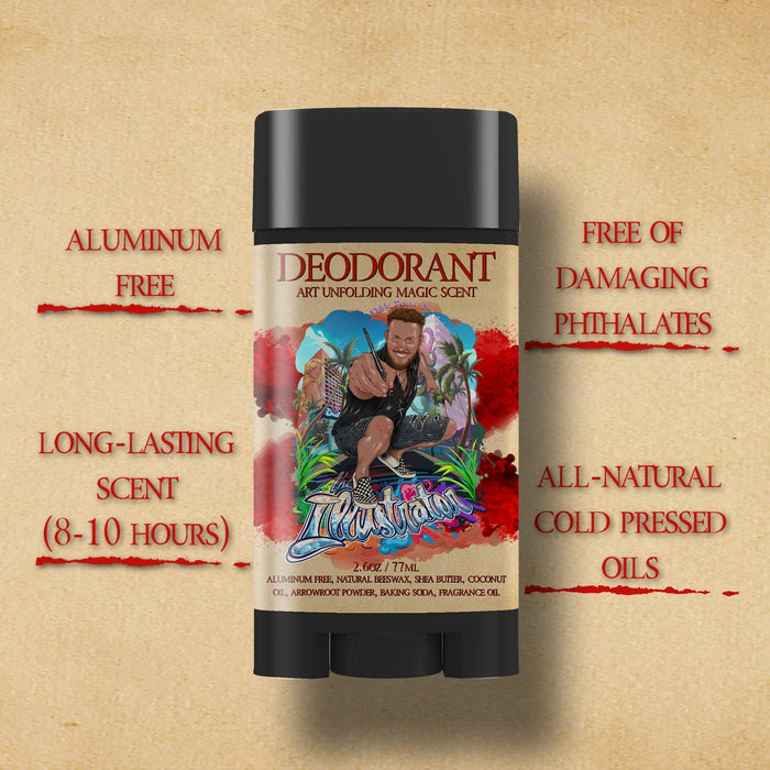 The Illustrator - Deodorant - Sunlit Oak, Honeyed Resin, Ambrosial Nectar