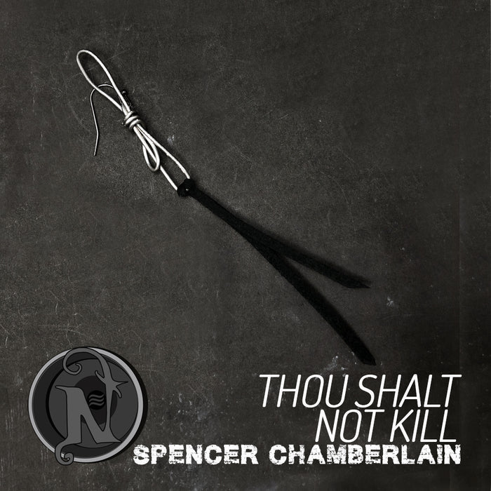 Thou Shalt Not Kill NTIO Earring by Spencer Chamberlain