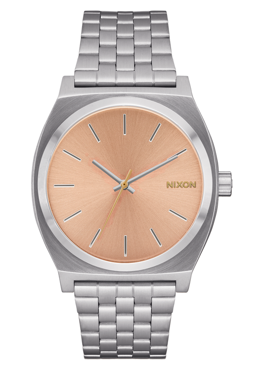 Time Teller - Silver / Coral