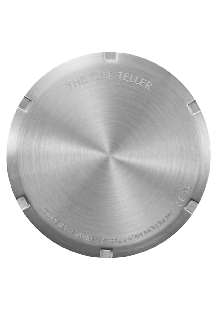 Time Teller - Silver / Coral