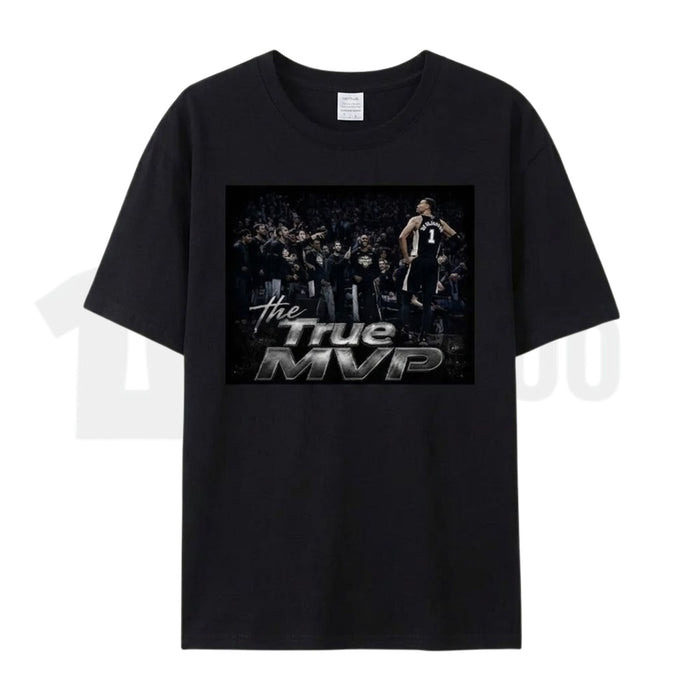 True MVP Sports Graphic T-Shirt – Retro Most Valuable Player Pride Tee, Unisex Casual Classic Streetwear Top