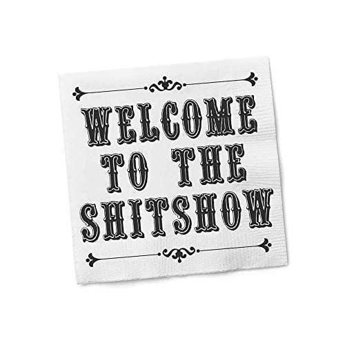 Twisted Wares - Funny Cocktail Napkins | Bold Adult Humor | Party Gift