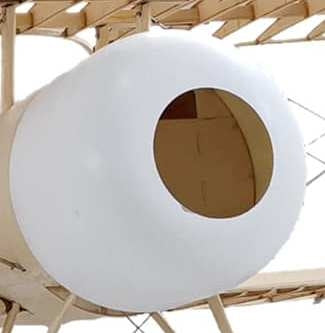 Value planes fiberglass cowl 1/3 Scale 111" NIEUPORT