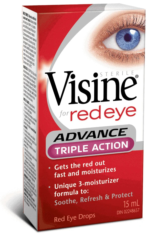 Visine: Advance Triple Action Red Eye Drops