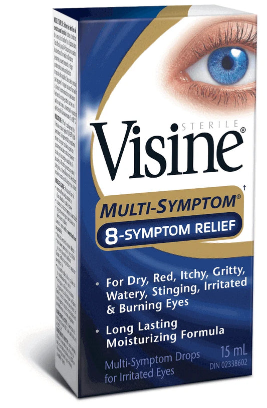 Visine: Multi-Symptom Relief Eye Drop