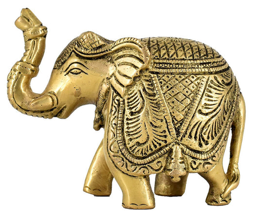 White Whale Elegant Brass Statue Showpiece Sculpture Home Decor FengShui Gift