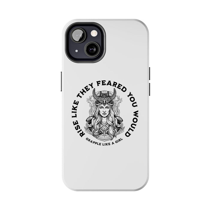 Women's BJJ Rise like they Feared You Would Jiu Jitsu Tough iPhone Cases