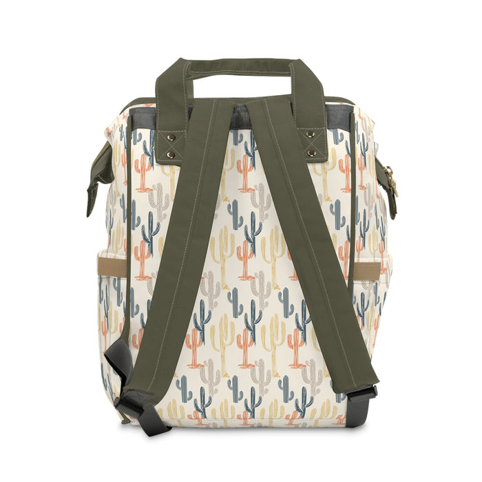 Women's Grapple like a Girl Jiu Jitsu Gear Backpack - Rise like they feared you would, Cactus
