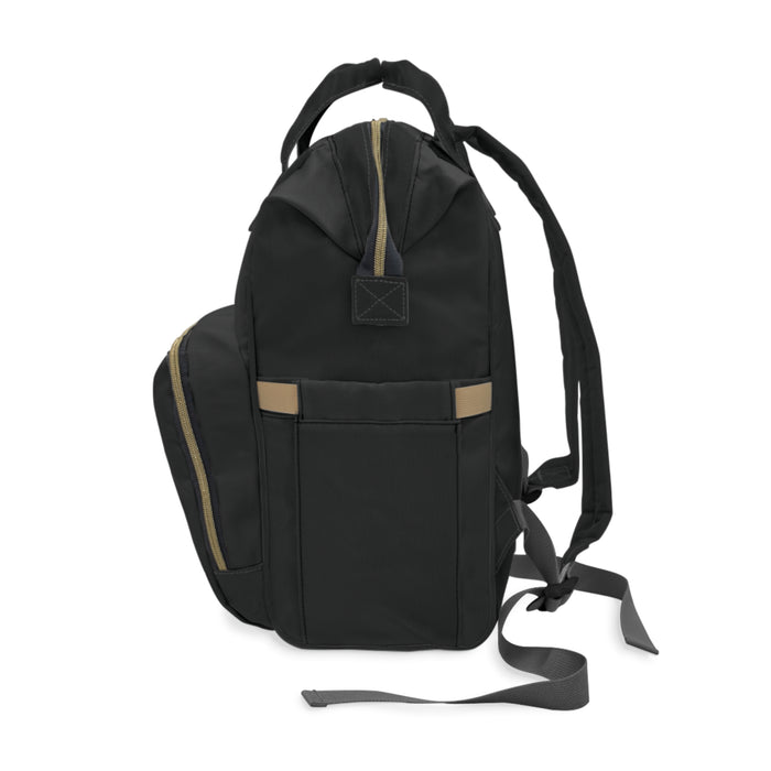 Women's Grapple like a Girl Jiu Jitsu Gear Backpack - Solid Black, Custom