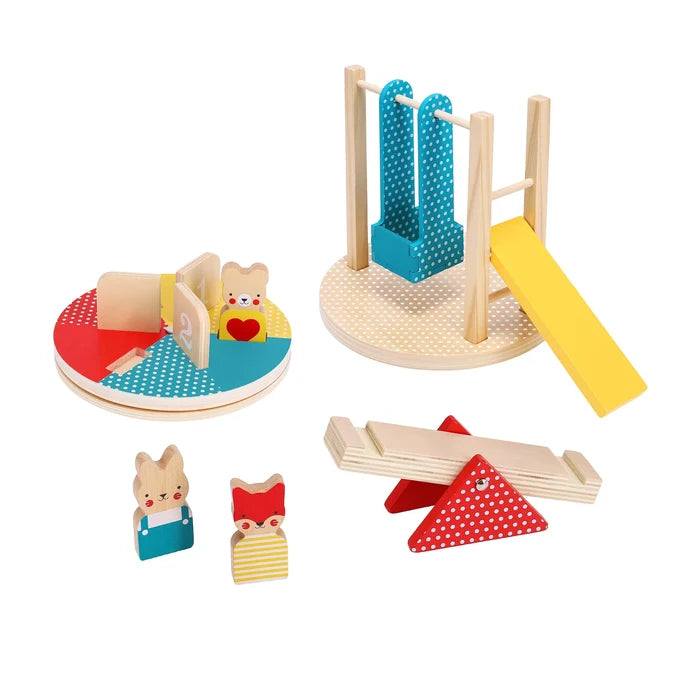 Petit Collage - Wooden Play Set - At The Park