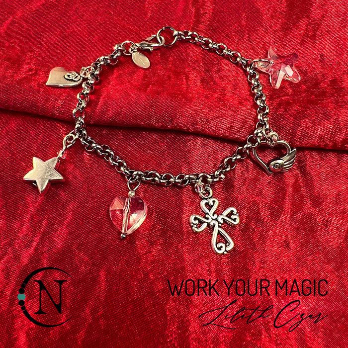 Work Your Magic NTIO Charm Bracelet/Choker by Lilith Czar ~ LIMITED EDITION