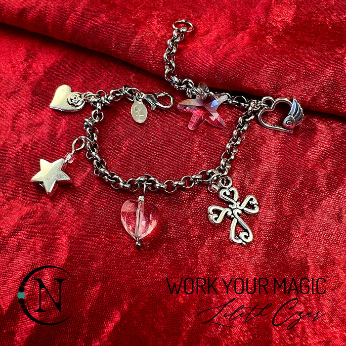 Work Your Magic NTIO Charm Bracelet/Choker by Lilith Czar ~ LIMITED EDITION