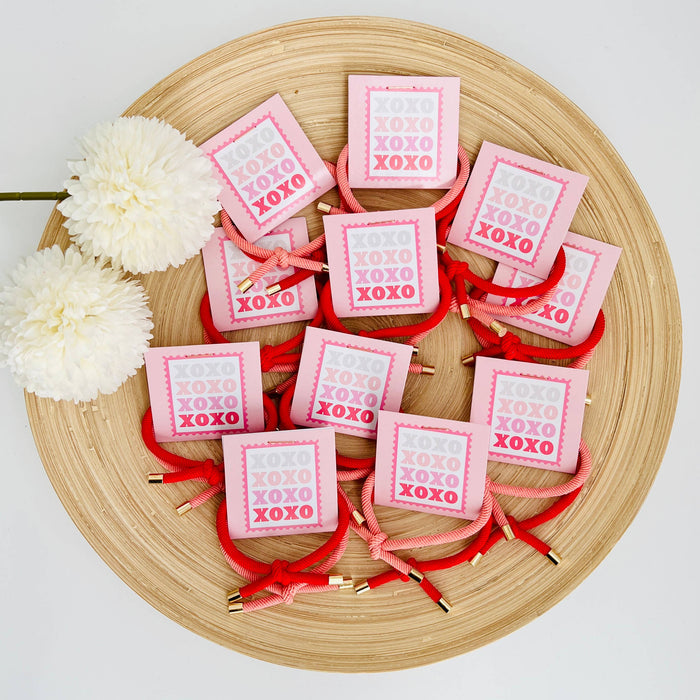 "XOXO" Hair Tie Set - Olita Gifts & Goods