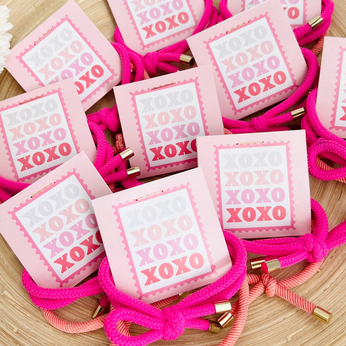 "XOXO" Hair Tie Set - Olita Gifts & Goods