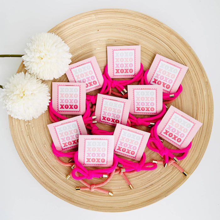 "XOXO" Hair Tie Set - Olita Gifts & Goods