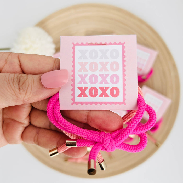 "XOXO" Hair Tie Set - Olita Gifts & Goods