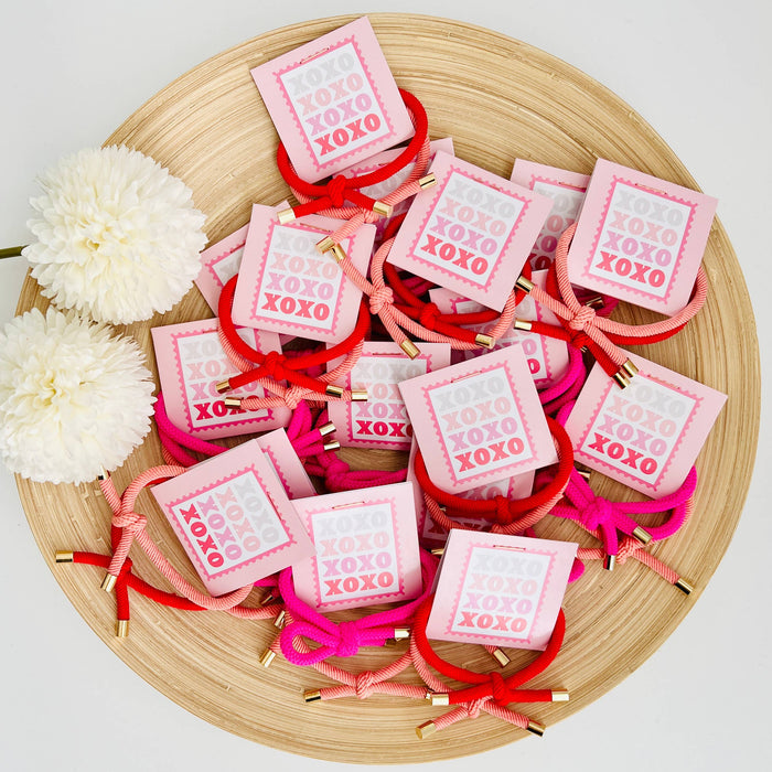 "XOXO" Hair Tie Set - Olita Gifts & Goods