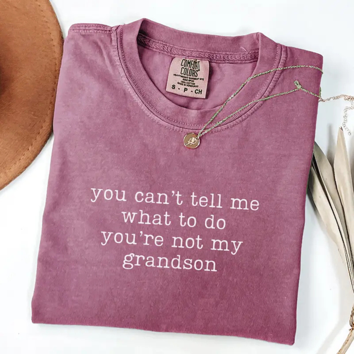 "You Can't Tell Me What To Do" Grammy T-Shirt