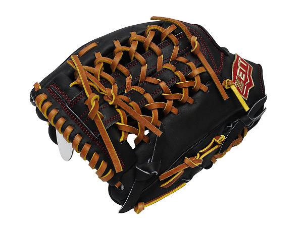 ZETT Pro Model 12.75 inch Left Hand Throw Outfielder Glove - Black #2