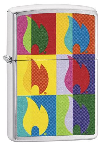 Zippo Design Abstract Flames - 29623 (dc)