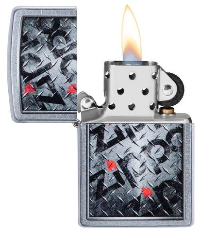 Zippo Design Diamond Plate - 29838 (dc)