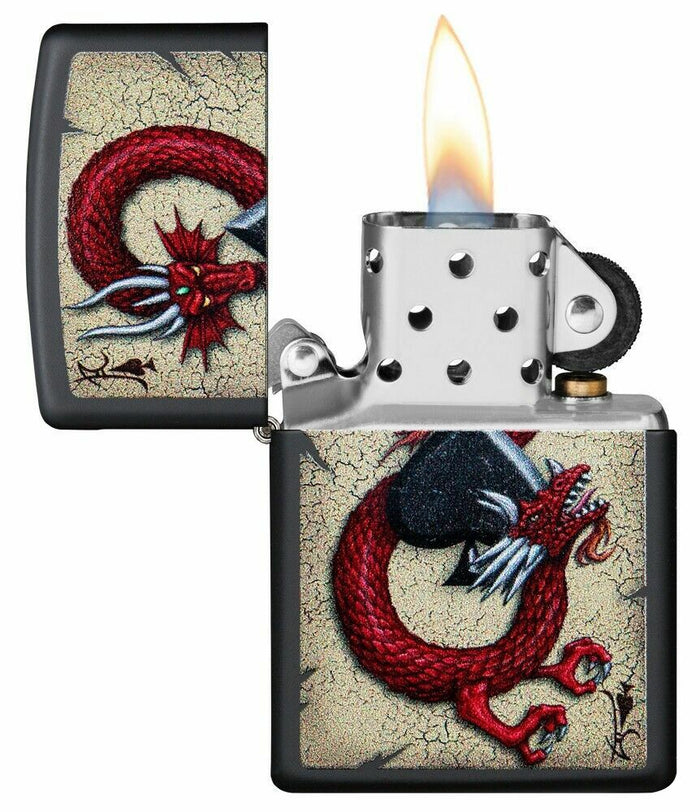 Zippo Gaming Dragon Ace Card - 29840