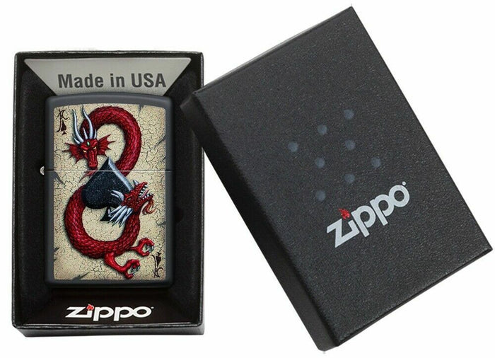 Zippo Gaming Dragon Ace Card - 29840